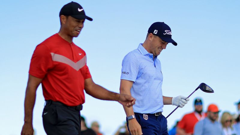 Justin Thomas: "Tiger is scared to come out and play against all of us"