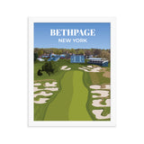 Bethpage Black NY - Golf Course Poster