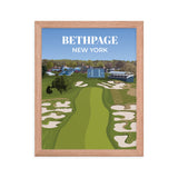 Bethpage Black NY - Golf Course Poster