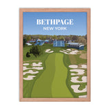Bethpage Black NY - Golf Course Poster