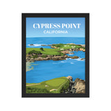 Cypress Point CA - Golf Course Poster