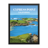 Cypress Point CA - Golf Course Poster