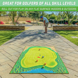Golf Chipping Mat Game Set