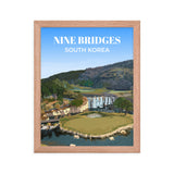 Nine Bridges South Korea - Golf Course Poster
