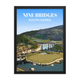Nine Bridges South Korea - Golf Course Poster