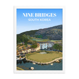 Nine Bridges South Korea - Golf Course Poster