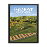 Oakmont PA - Golf Course Poster