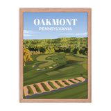 Oakmont PA - Golf Course Poster