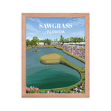 Sawgrass FL - Golf Course Poster