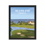 Sea Island GA - Golf Course Poster