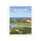 Sea Island GA - Golf Course Poster