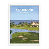 Sea Island GA - Golf Course Poster