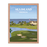Sea Island GA - Golf Course Poster