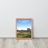 St Andrews Scotland Day - Golf Course Poster