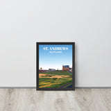 St Andrews Scotland Day - Golf Course Poster