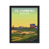 St Andrews Old Course - Golf Course Poster