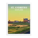 St Andrews Old Course - Golf Course Poster