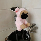 Pug Dog Animal Golf Wood Headcover