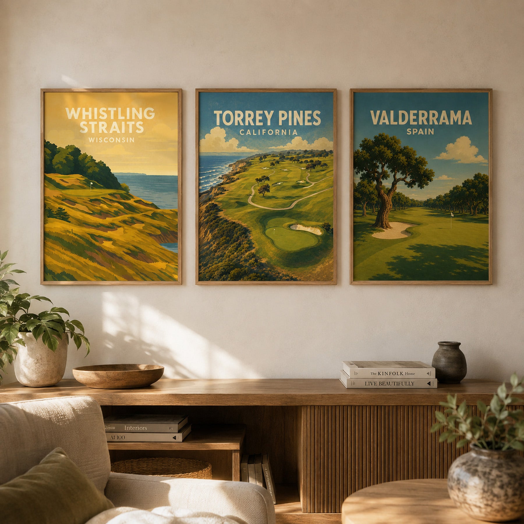 Torrey Pines Golf Poster – San Diego California Golf Wall Art - Golfer Paradise