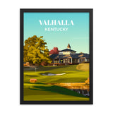 Valhalla KY - Golf Course Poster