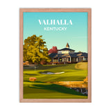 Valhalla KY - Golf Course Poster