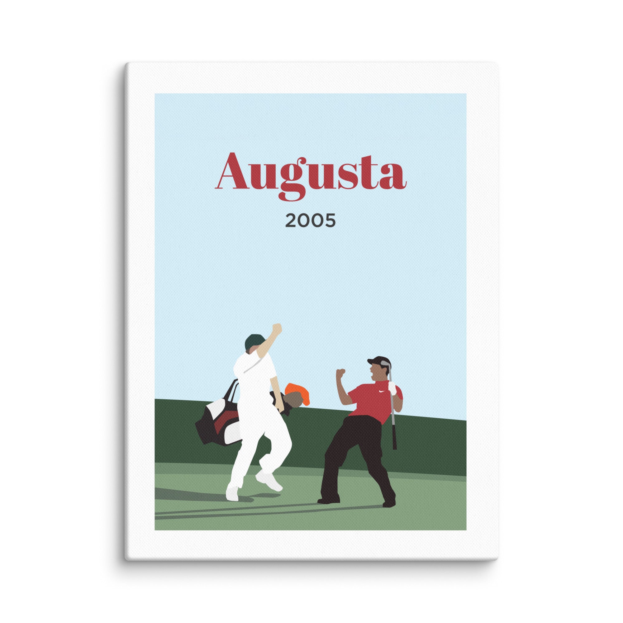 2005 Chip Moment Print – Poster, Canvas, Golf Towel, Laptop Sleeve - Golfer Paradise