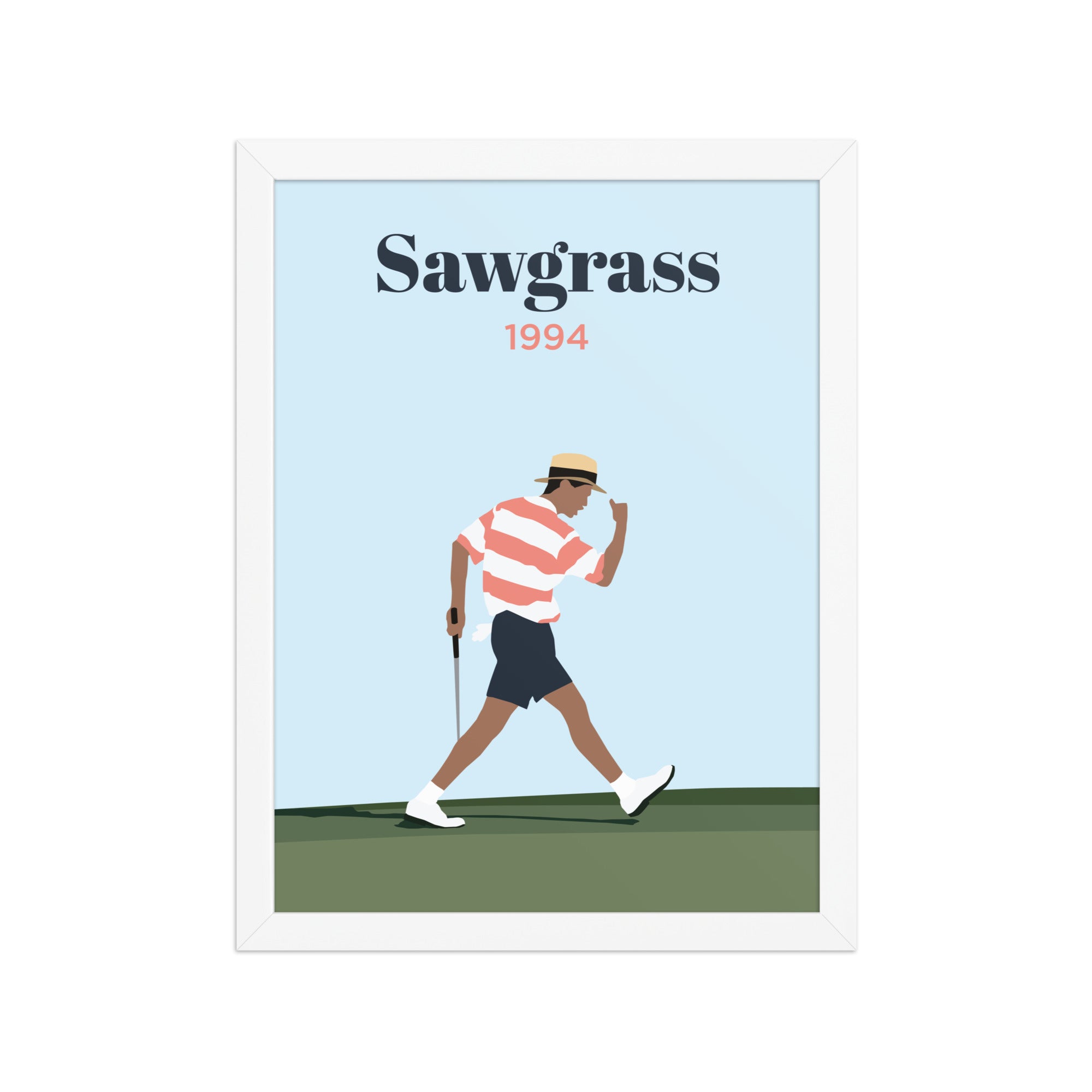 1994 Sawgrass Moment Print – Poster, Canvas, Golf Towel, Laptop Sleeve - Golfer Paradise