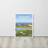 Sea Island GA - Golf Course Poster