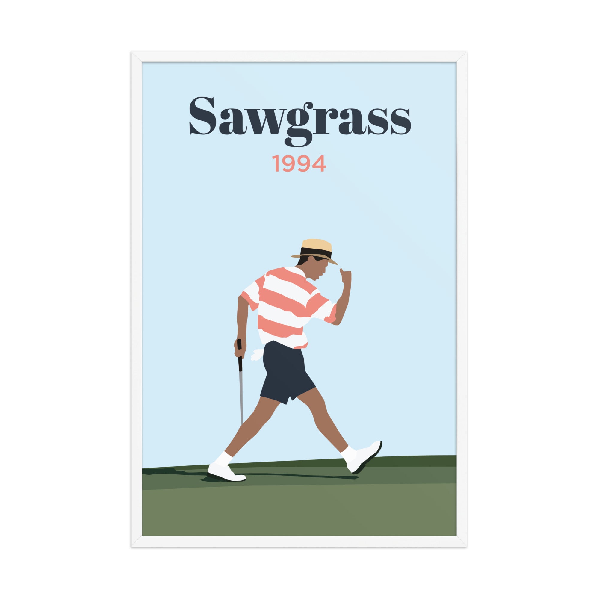 1994 Sawgrass Moment Print – Poster, Canvas, Golf Towel, Laptop Sleeve - Golfer Paradise