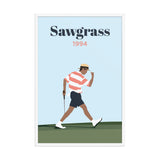 1994 Sawgrass Moment Print β Poster, Canvas, Golf Towel, Laptop Sleeve - Golfer Paradise