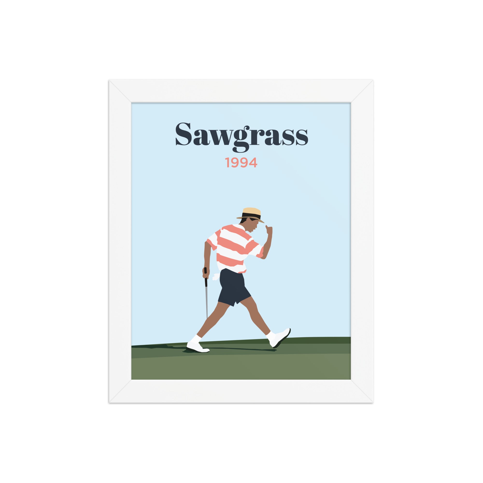 1994 Sawgrass Moment Print – Poster, Canvas, Golf Towel, Laptop Sleeve - Golfer Paradise