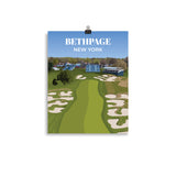 Bethpage Black NY - Golf Course Poster