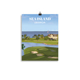 Sea Island GA - Golf Course Poster