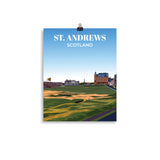 St Andrews Scotland Day - Golf Course Poster