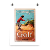 Gleneagles Vintage Golf Poster
