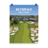 Bethpage Black NY - Golf Course Poster