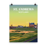 St Andrews Old Course - Golf Course Poster