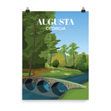 Augusta GA - Golf Course Poster