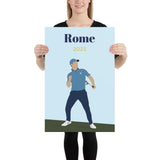 Rose 2023 Rome Poster