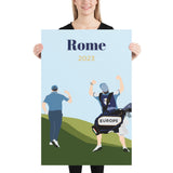 Rahm 2023 Rome Poster