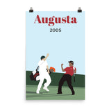 2005 Chip Moment Print – Poster, Canvas, Golf Towel, Laptop Sleeve - Golfer Paradise