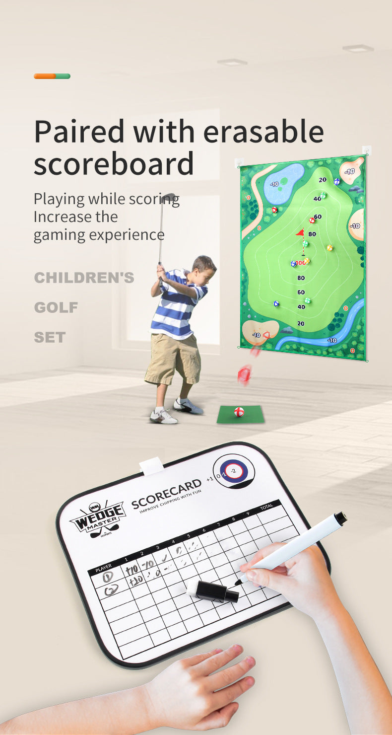 Junior Golf Chipping Game Set for Kids - Golfer Paradise