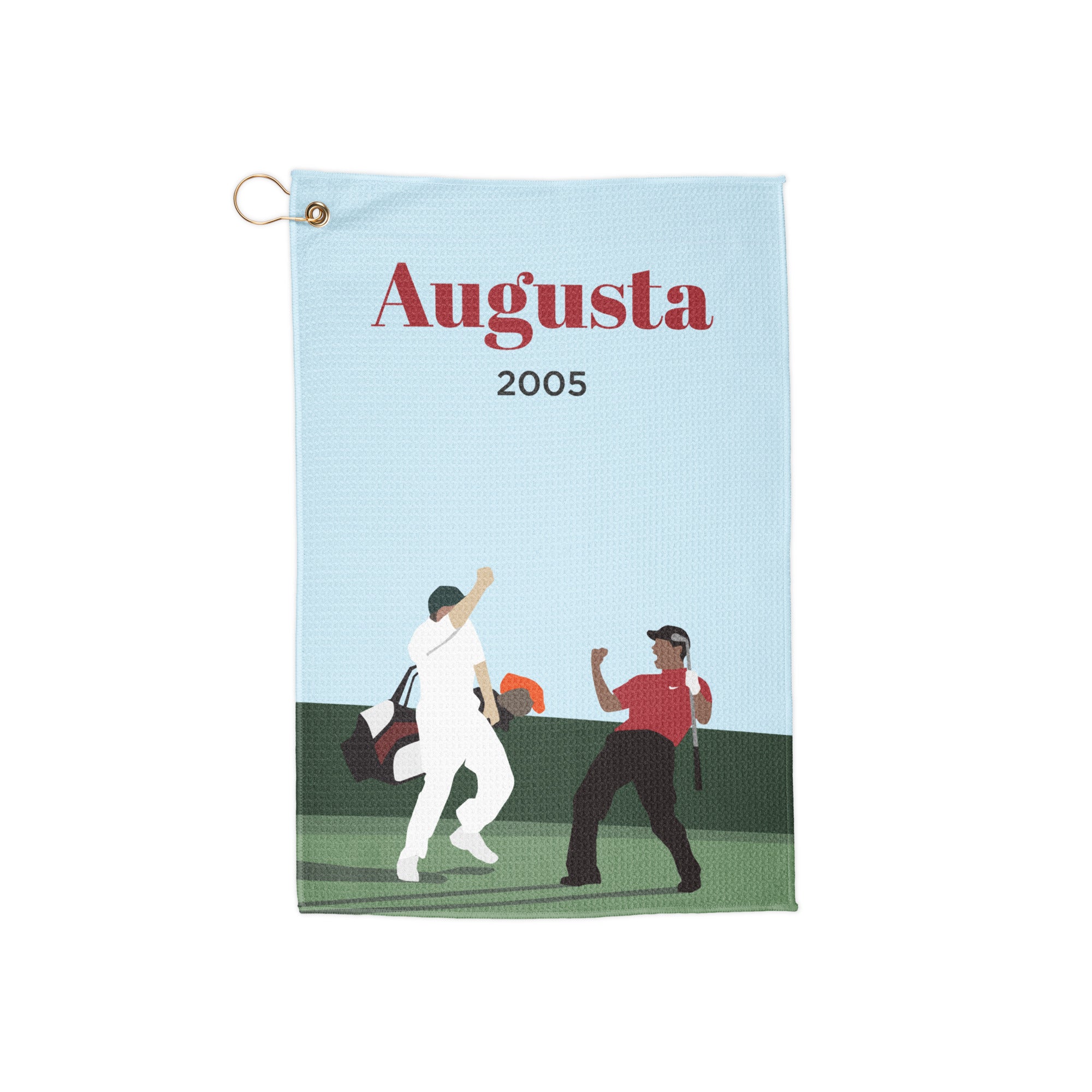 2005 Chip Moment Print – Poster, Canvas, Golf Towel, Laptop Sleeve - Golfer Paradise
