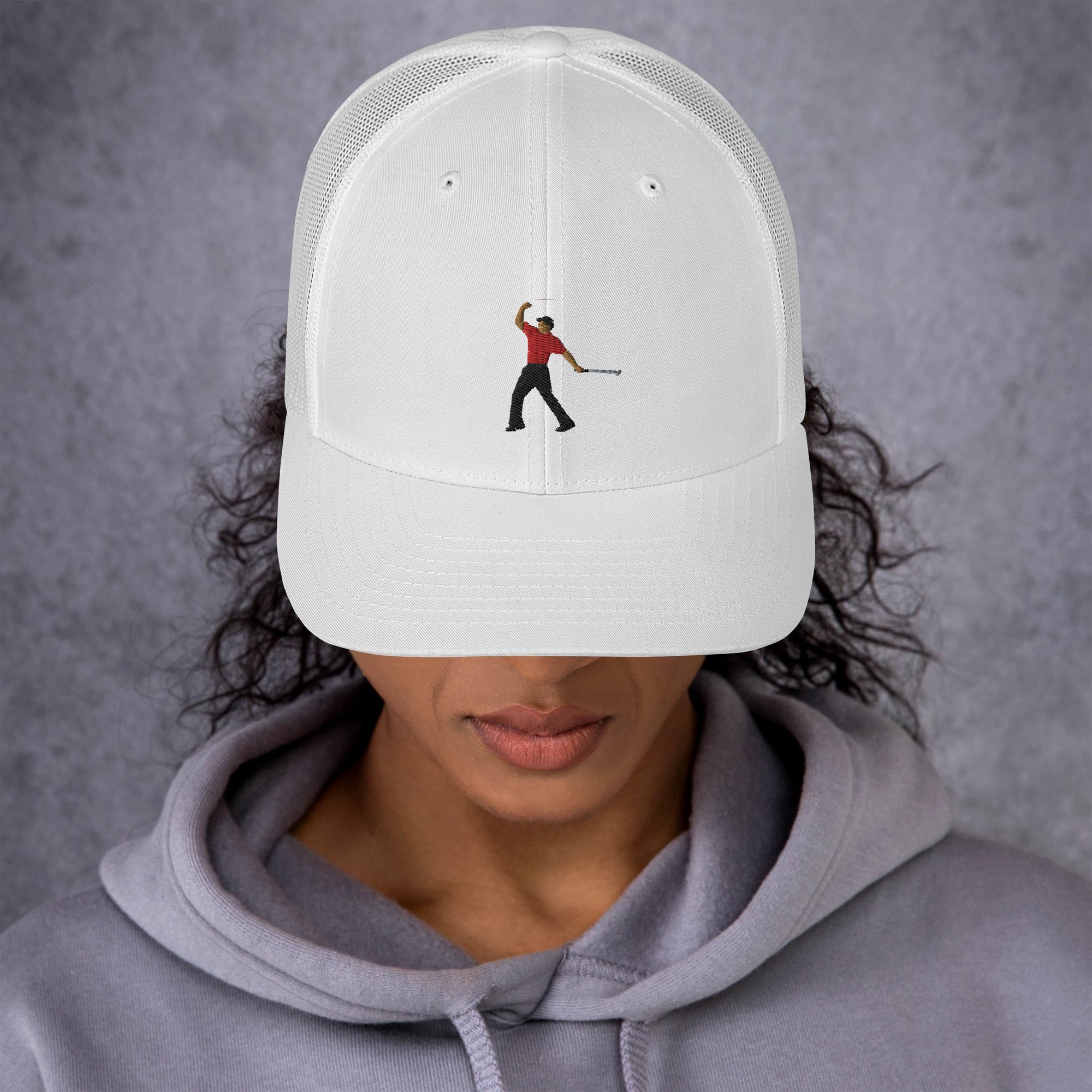 2005 Fist Trucker Cap - Golfer Paradise