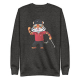 Tiger Animal Golf Premium Sweatshirt