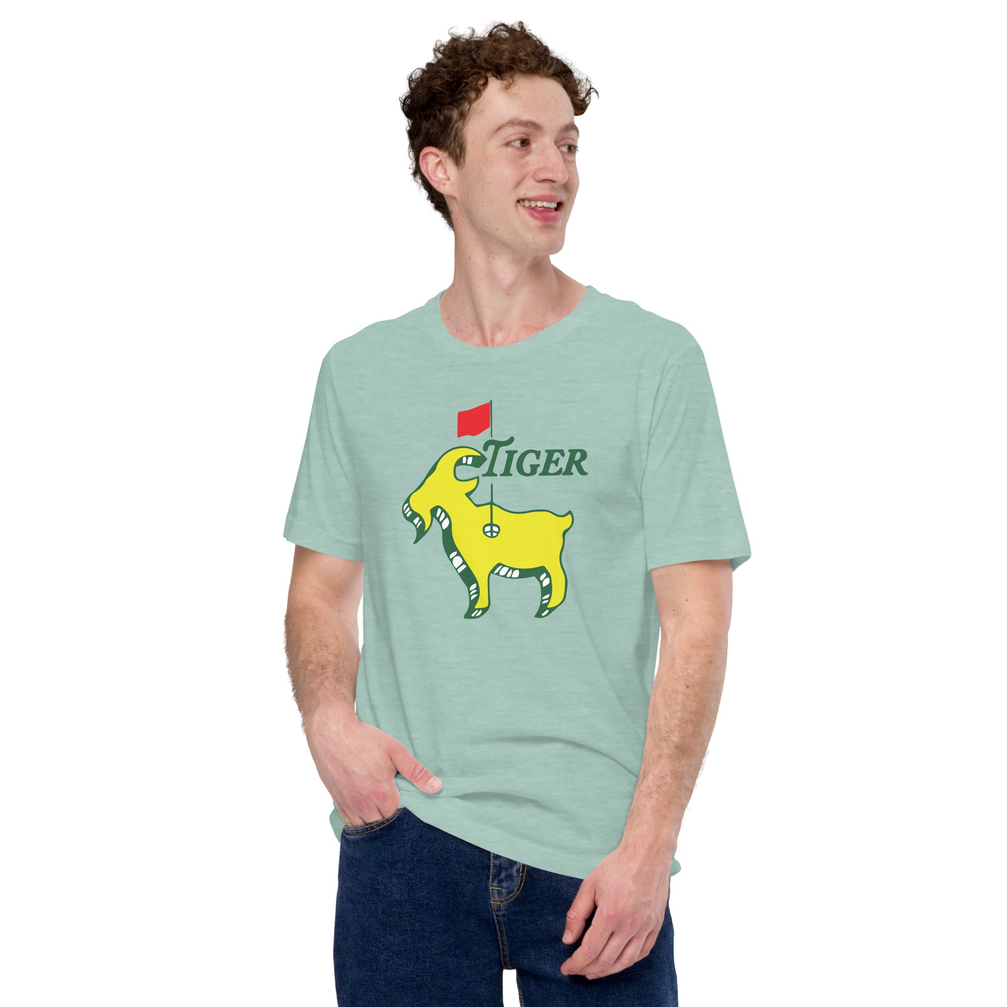 Tiger GOAT - T-shirt - Golfer Paradise