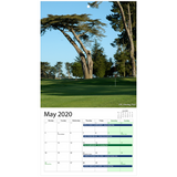 2020 Golf Tournaments Wall Calendar - Golfer Paradise