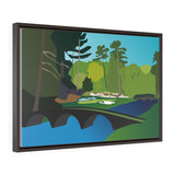 Amen Corner Gallery Wrap Canvas - Golfer Paradise
