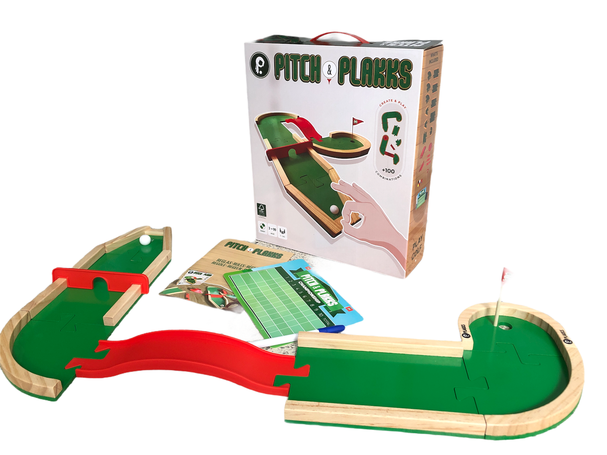 Pitch & Plakks - Golf Board Game - Golfer Paradise