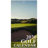 2020 Golf Tournaments Wall Calendar - Golfer Paradise